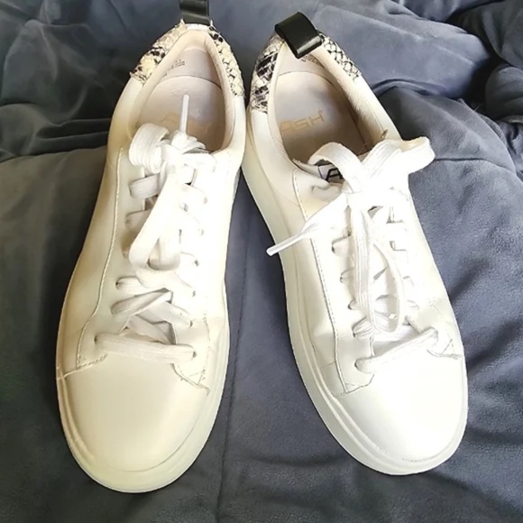 ASH Moon Platform Leather Sneakers - Picture 3 of 10